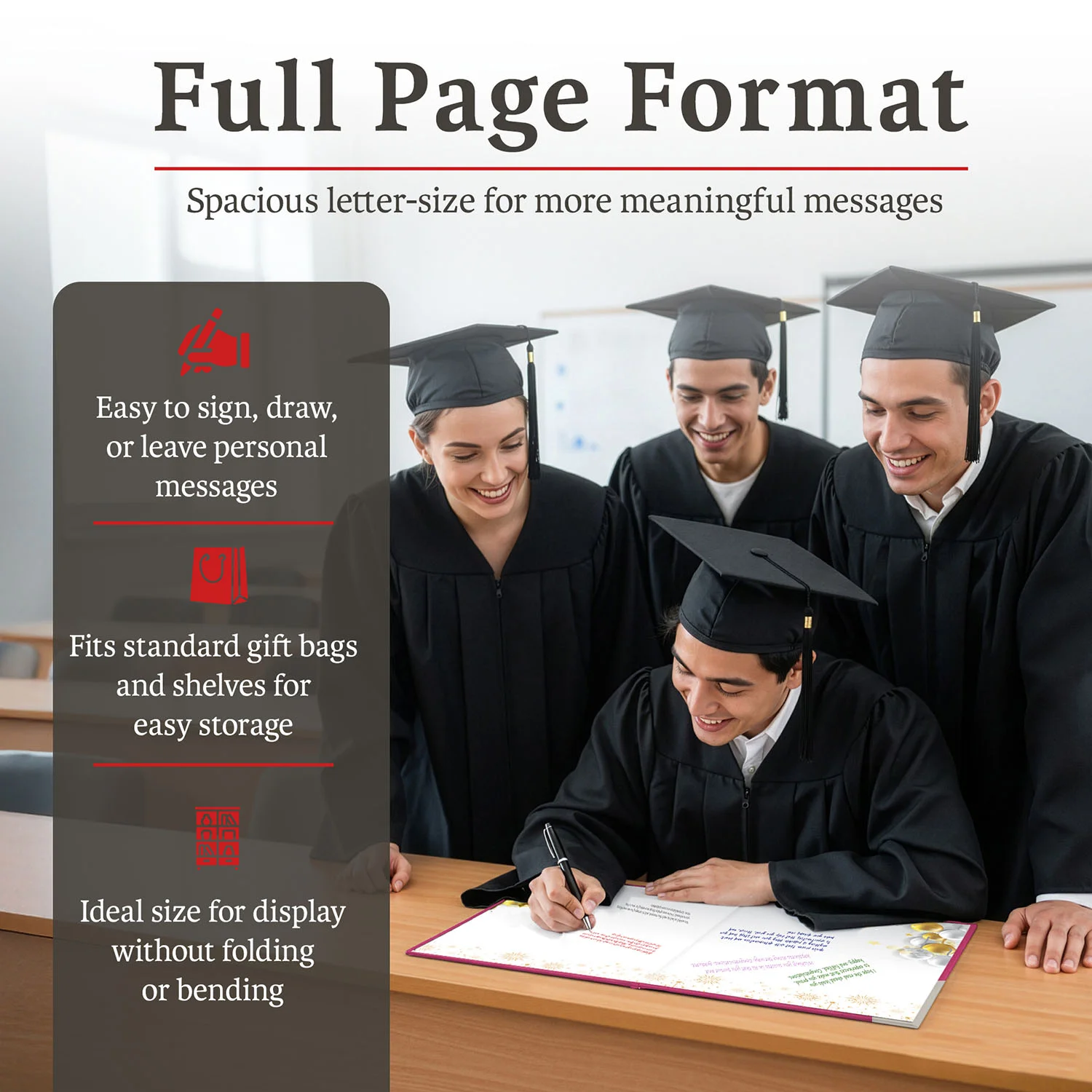 Personalized Multipurpose Guest Book - Cheers to New Beginnings (PINK)